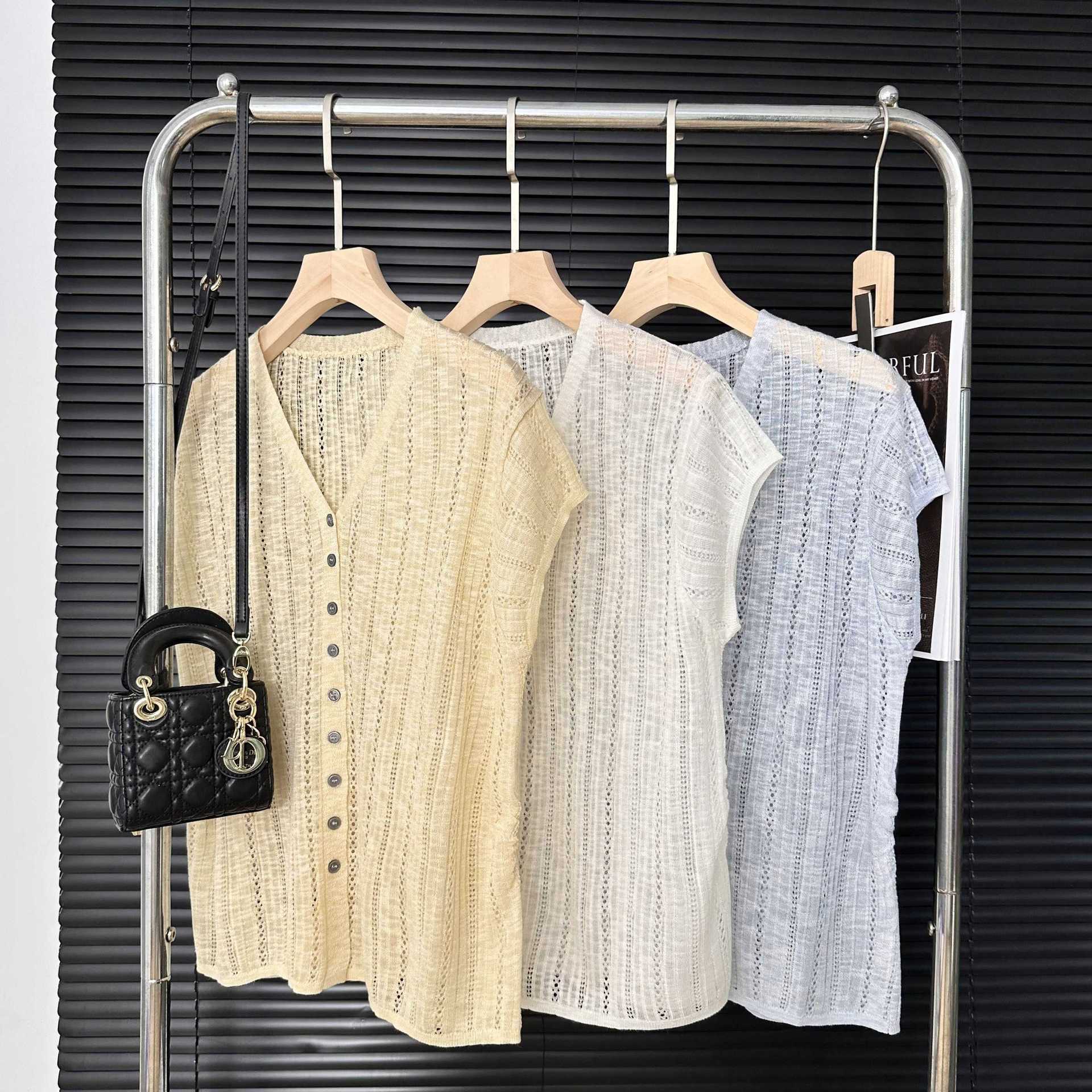 Design summer elegant knitted fashionable cardigan