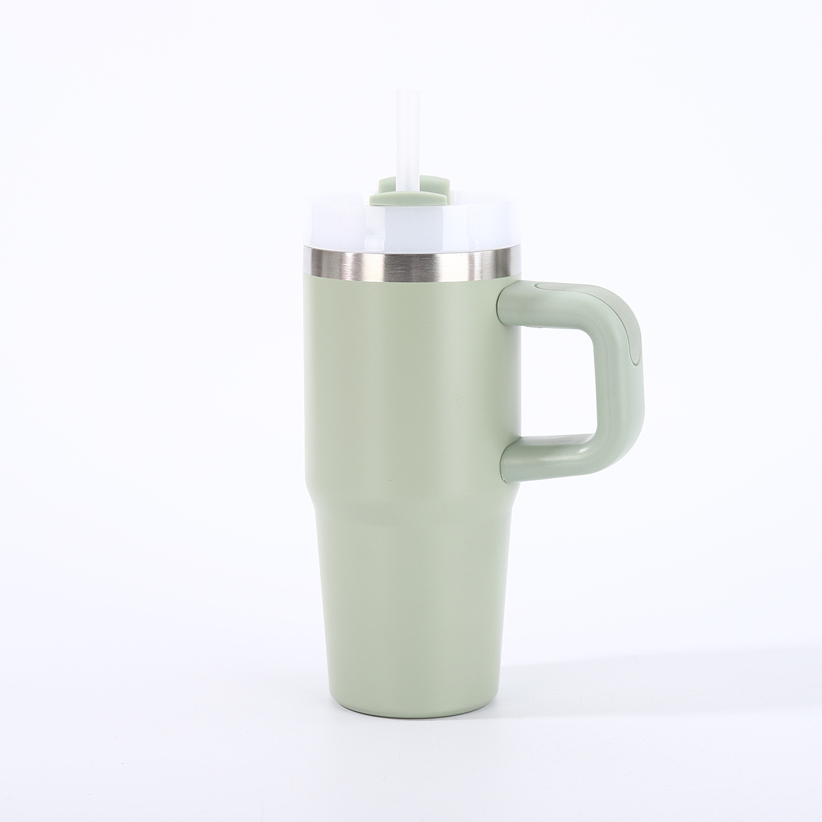 Transfronterizo simple taza de automóvil de 14oz 304 taza de aislamiento al vacío de acero inoxidable taza de automóvil portátil al aire libre taza de automóvil