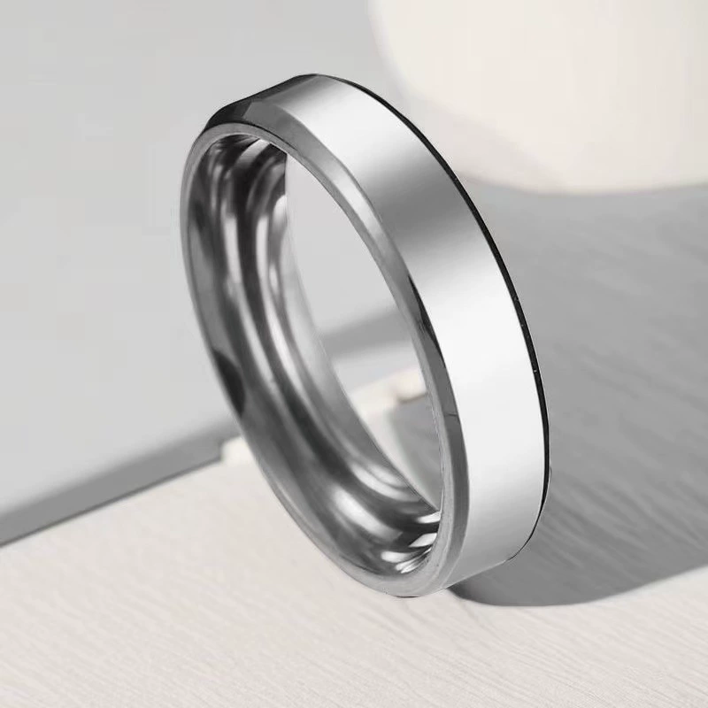 Ст Ring из нержавеющей стали, корейский стиль, множество отделок, размеры 5–13