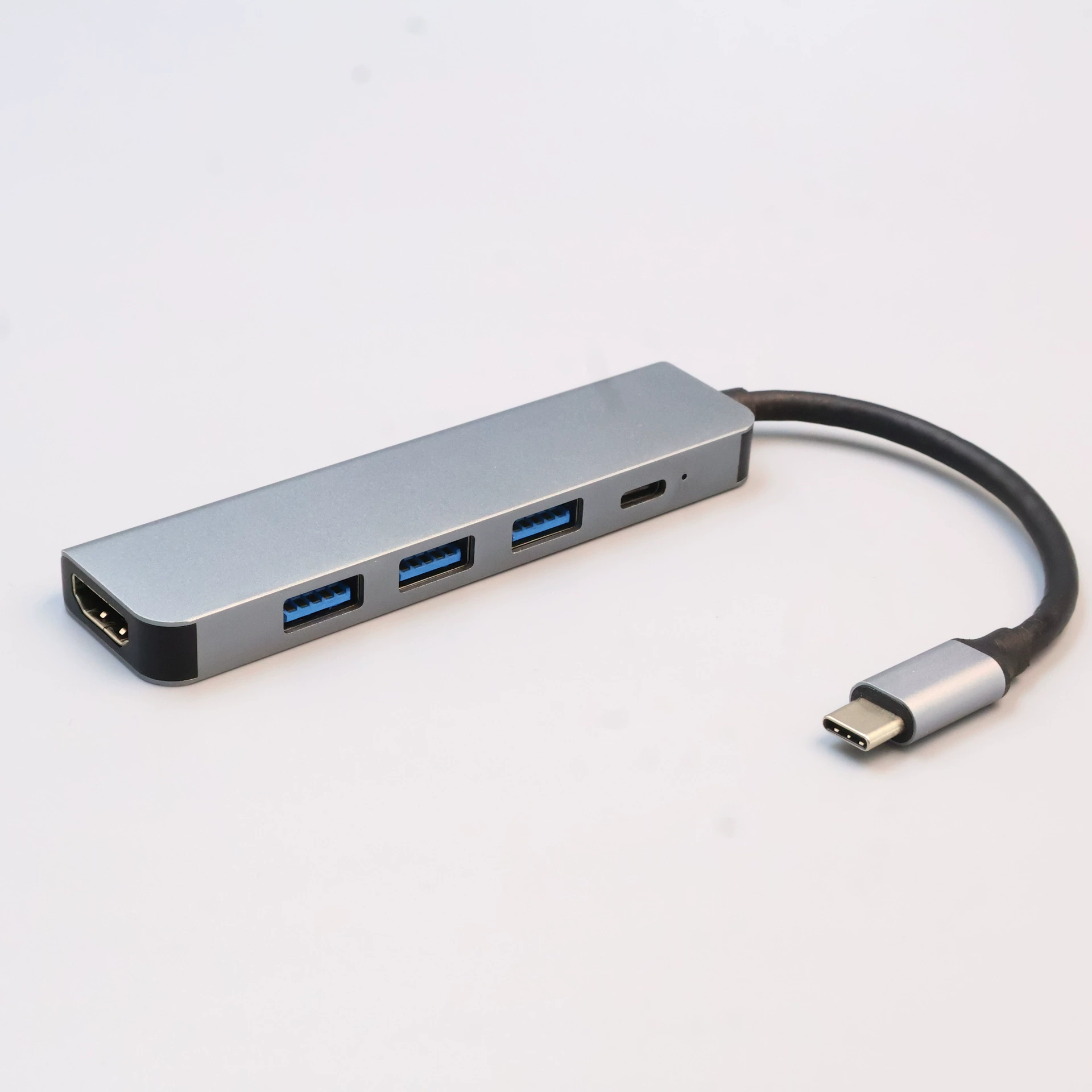 Многофункциональная док-станция Type-C на HDMI 4K «пять в одном» для мобильных телефонов, компьютеров и планшетов