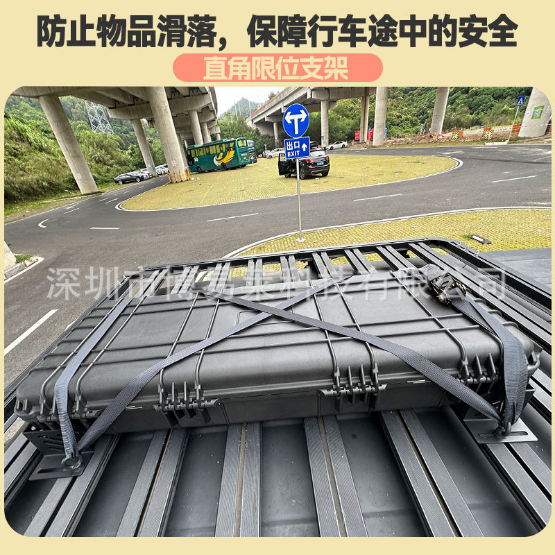 Roof Rack Mounting Accessories, Roof Rack Rail Limiters, Roof Platform Luggage Box Limiters, Tension Rings