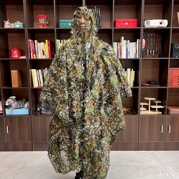 Maple leaf camouflage suit