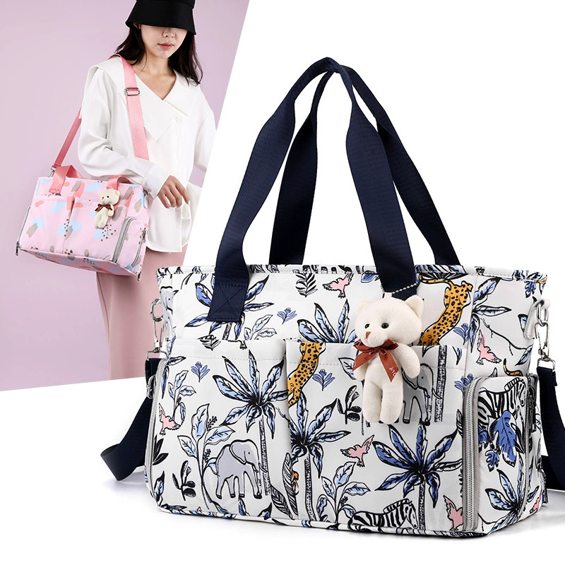 Мать сумка мать и ребенок из портативный сумка тележка висит сумка новый мульти-открытие удобный тотализатор Мумия сумка