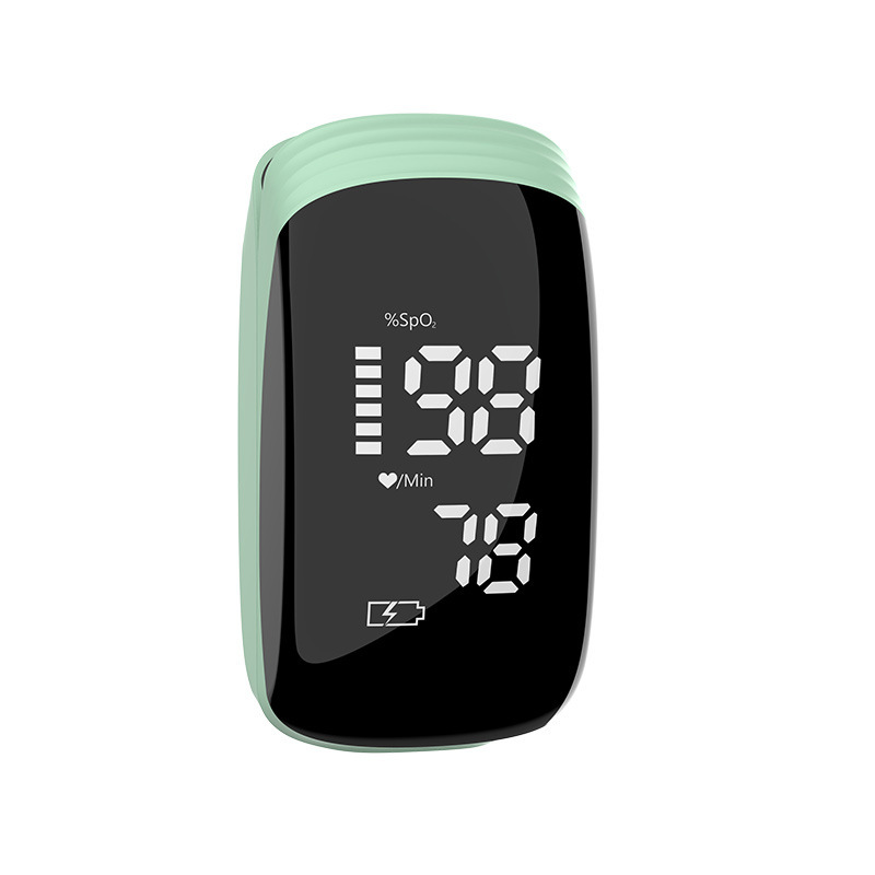oxímetro de oxígeno de sangre monitoreo de oxígeno de sangre clip de dedos tipo uñas detección de grado médico nailmetre tipo de clip de dedos de protección de oxígeno doméstico