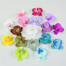 仿真显纹蝴蝶兰花朵头饰帽花制作手工diy伴手礼蛋糕甜品台配饰