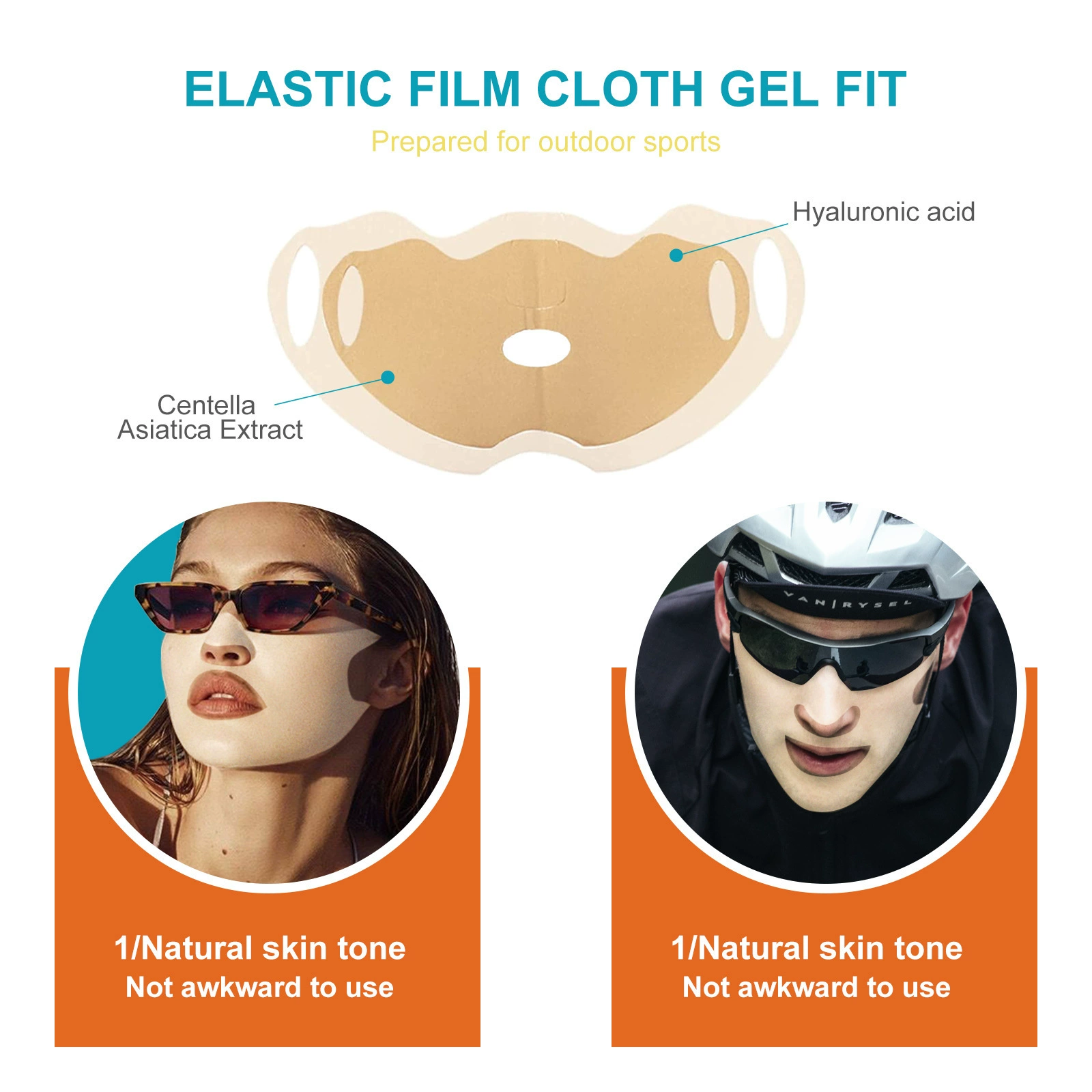 EELHOE UV protective maskOutdoor protective mask