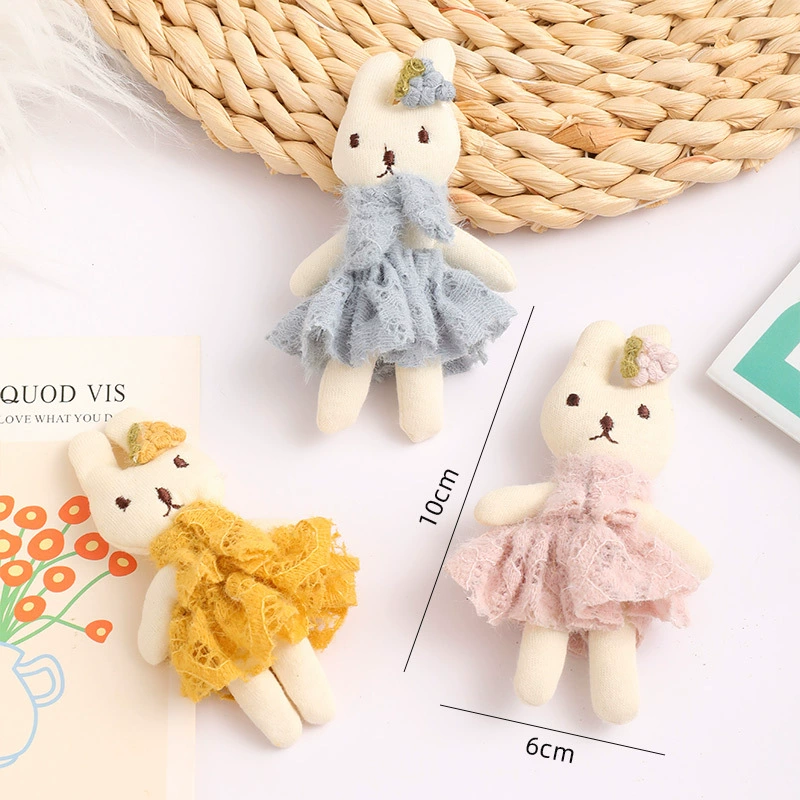 Cartoon plush pendant, rabbit, bag decoration, keychain, doll, brooch, accessory, pin