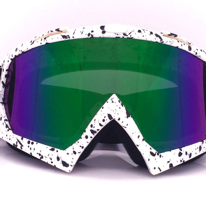 Motocicleta X400 equipada com óculos de esqui off-road, capacete, óculos de proteção para pilotagem ao ar livre_voghion.com