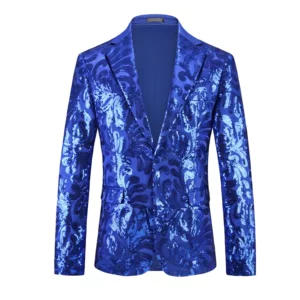 复古商务绅士男装大码时尚西装宴会西服修身一粒扣多色批发速卖通