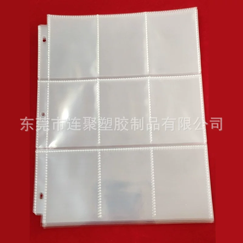 Plastic photoalbum for documents, 4 cells, 8 cells, 9 cells