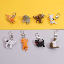 创意卡通可爱猫咪公仔耳机壳挂件包服装配饰少女心小礼品跨境批发