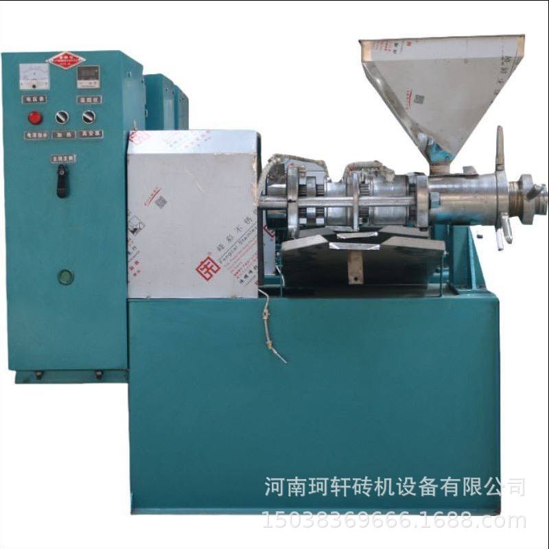 Puede exprimir una variedad de cultivos oleaginosos, prensa de aceite en espiral, maní, sésamo y otros equipos de producción de aceite, muchos modelos, excelentes precios