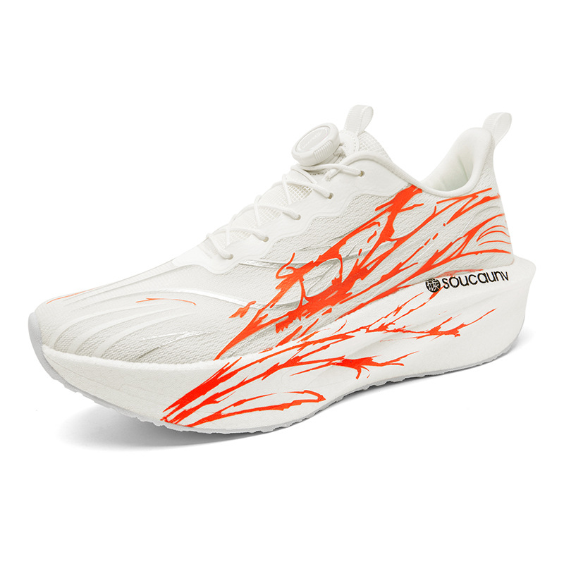 Zapatos deportivos para niños, zapatos de carbono de conejo rojo, zapatos de corrida transpirables, zapatos de corrida para niños, zapatos para niños adolescentes