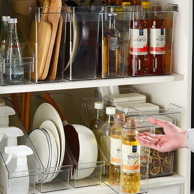 Kitchen Rack Storage Pot Lid Artifact Multi-function Cabinet Special Countertop Condiment Roller Box Spice Rack