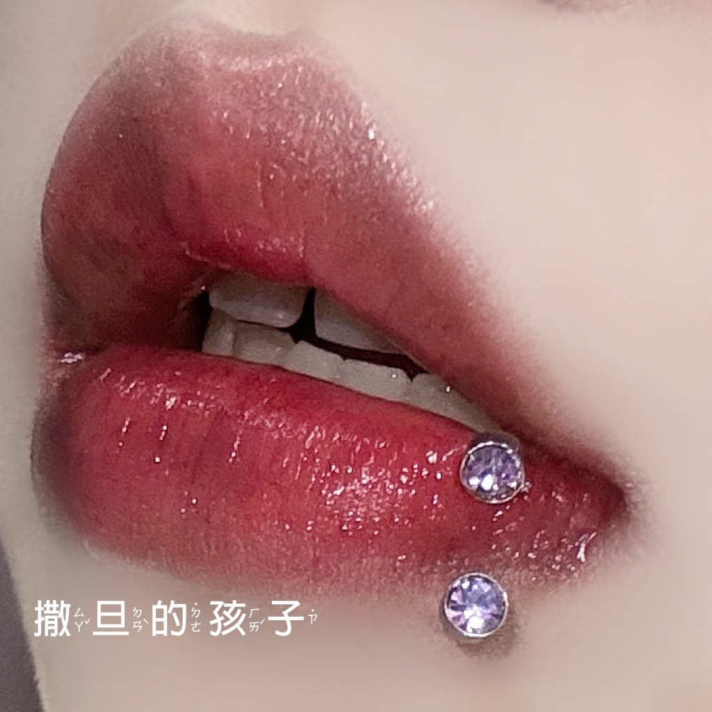Satan's Child Lost in Tokyo 12mm Lip Ring 316L Surgical Steel Internally Threaded Flash Lip Hoop Lip Nail Ear Bone Ring detail image 7