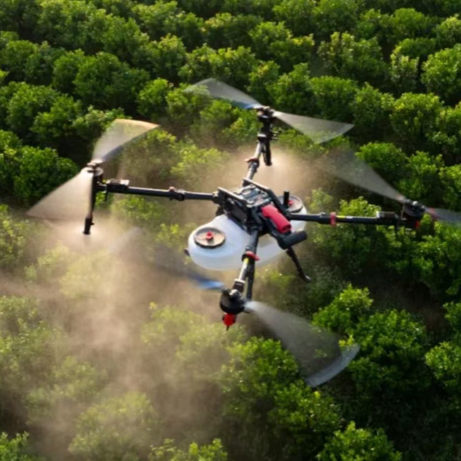 无人机农业植保喷洒农药施肥打药播撒吊运喷漆教学航拍飞机关怀版