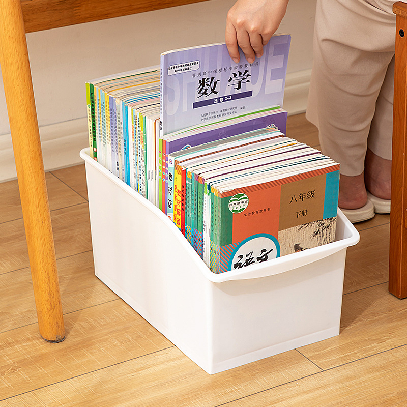 Storage Box Book Box Student Book Storage Box Book Storage Box Classroom Book Storage Box Removable Transparent