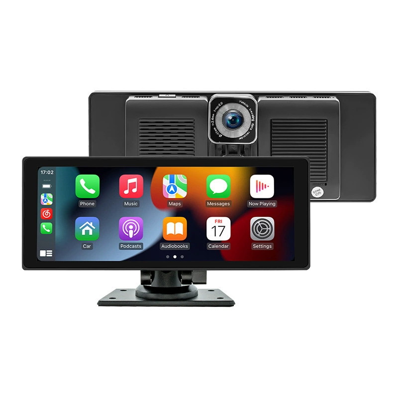 10.26inch портативный экран carplay, записывающее устройство для вождения, портативный автомобильный PND, беспроводной умный экранный дисплей