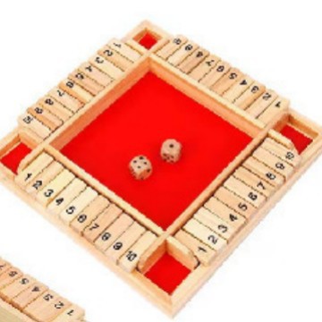 Juegos de mesa de cuatro lados de venta transfronteriza pro-interactivo juegos infantiles rompecabezas lógica digital juguetes de madera