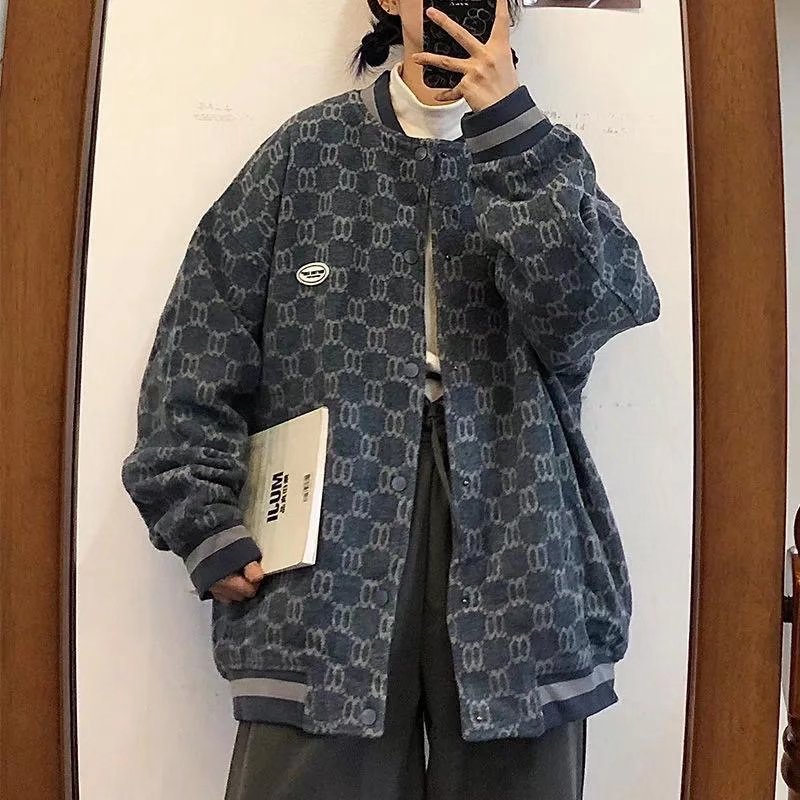 也米清仓款特价男女棒球服青年宽松大版上衣外套地摊货源男装批发