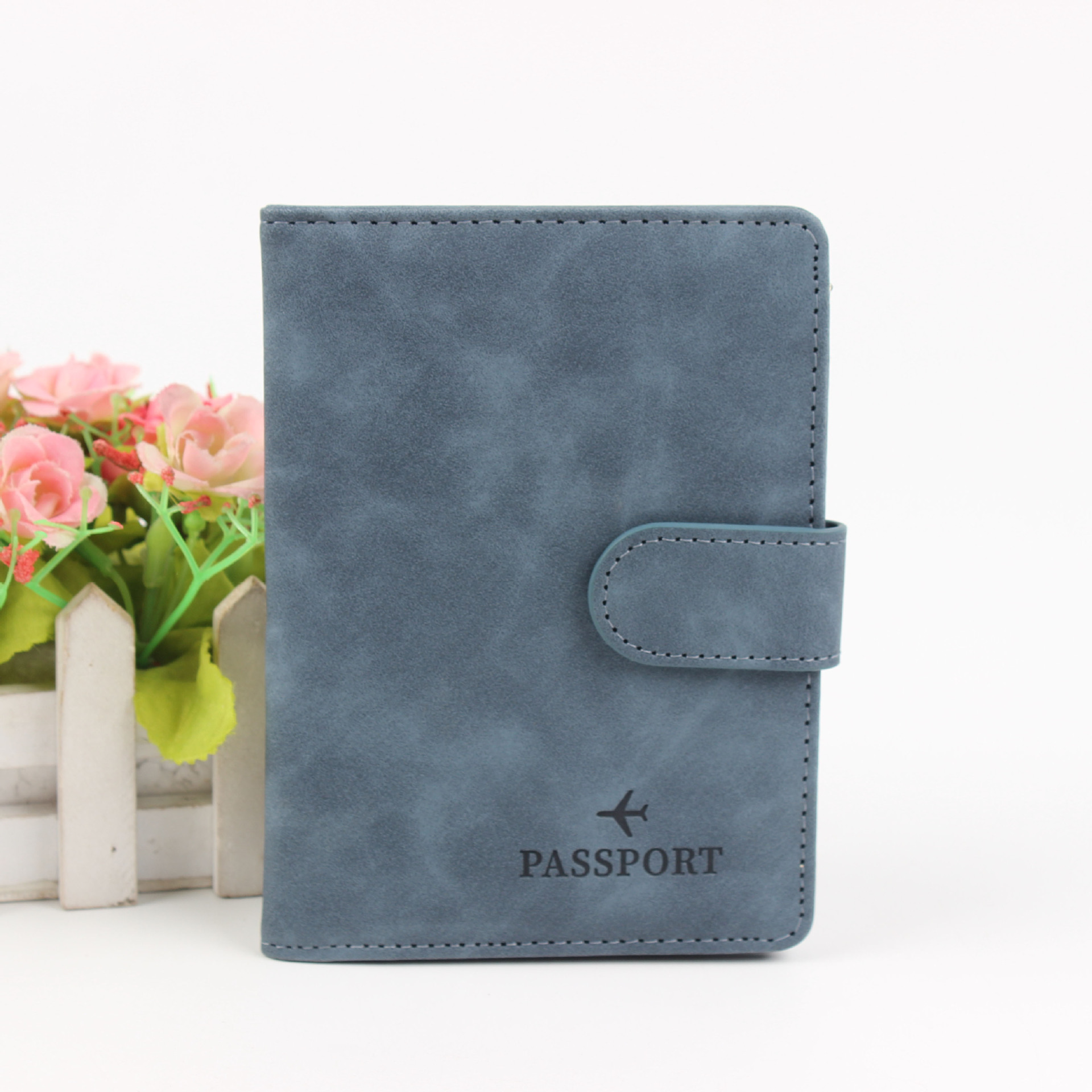 Nueva funda para pasaporte RFID, práctica y multifuncional, con almacenamiento de documentos, material PU, bolsa de viaje para pasaporte.