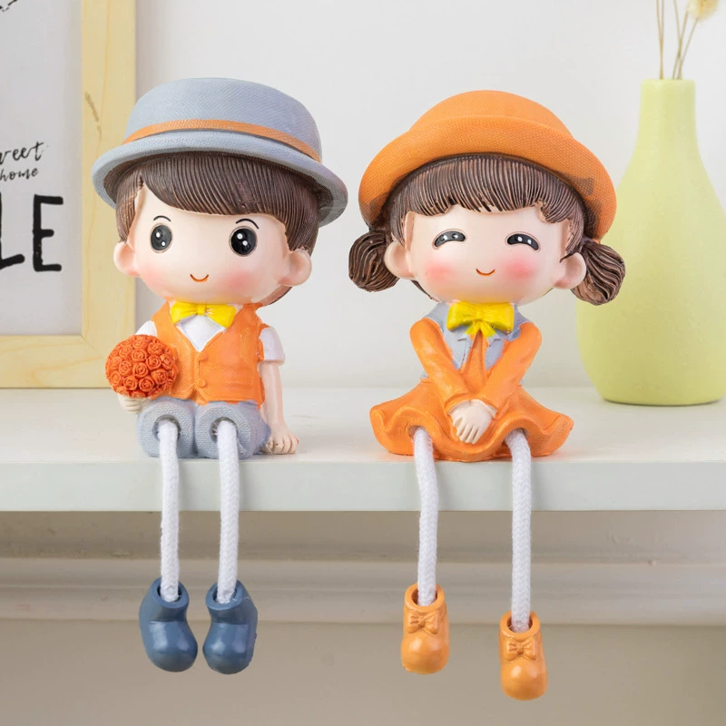 Креативные украшения для спальни, гостиной, детской комнаты, кукла