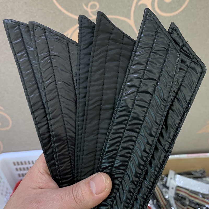 Nuevo algodón y engrosamiento con cordones hacia abajo cinturón de tela estilo de línea de presión sin botón sello de la cintura todo partido cinturón abrigo de algodón de las mujeres