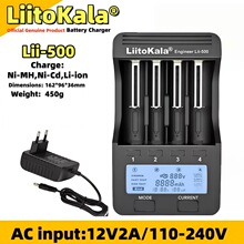 �羳����LiitoKala lii-500 18650 26650늳س����������LCD�@ʾ