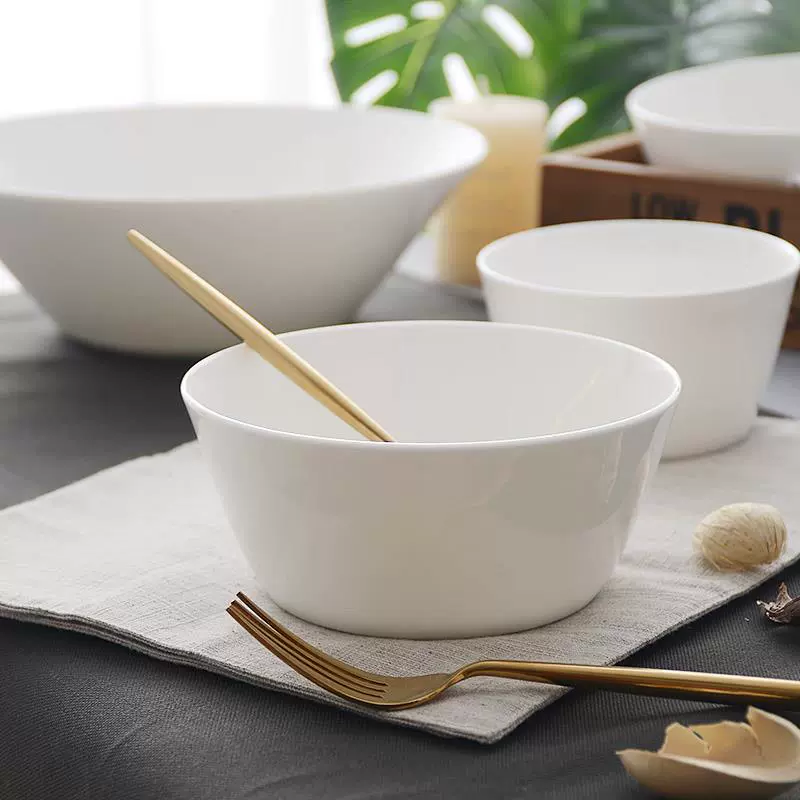 Тoyo Bowl Tangshan остеопорфический чистый белый без свинца маленькая миска рисовая японская десертная миска Jingdezhen керамика