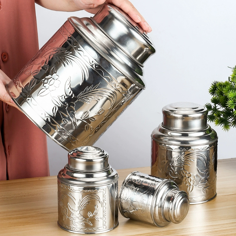 Small handheld tea stainless steel, big box