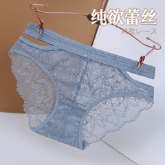 顏蓓薇廠家批發性感內褲女胖mm大碼145斤可穿透氣網紗蕾絲內衣562
