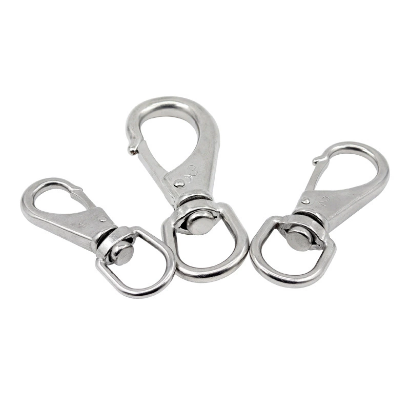 Широкий крючок из нержавеющей стали 304-directional hook вращающийся подъемный крючок пружинный вращающийся крюк кольцо