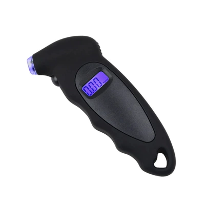 Gauge Tire Pressure Gauge Manufacturer Supply – Air pressure gauge/tire pressure gauge - rubber-black