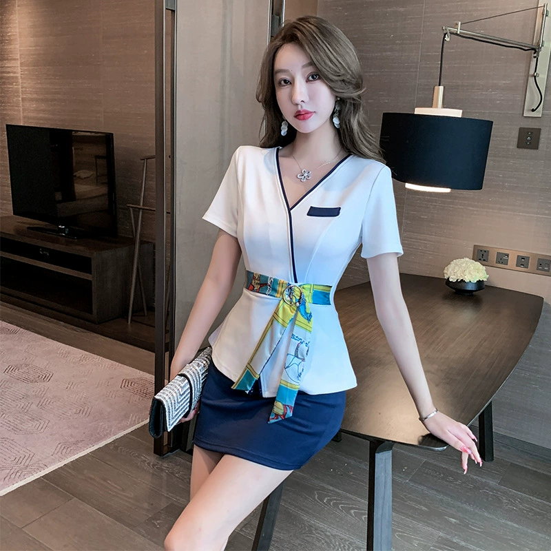 Новая ночь сексуальный тонкий платье Женский ноги терапия массаж ног сауна массаж Здравоохранение техник комбинезоны хип юбка