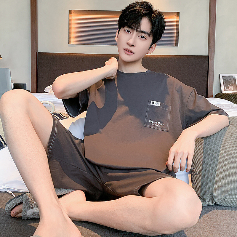 Q-N62738 [100% 면 남성용 홈웨어]]