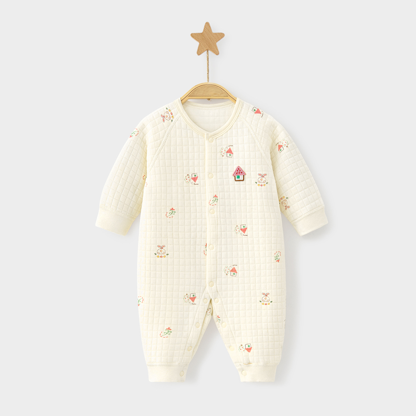 Baby Jumper primavera, otoño, invierno, hombre y mujer, algodón delgado, abrigo caliente, ropa de invierno para bebés, ropa recién nacida