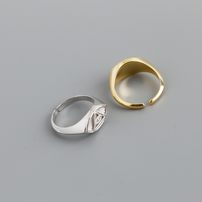 Fashion Devilu0027S Eye Sterling Silver Rings 1 Piece