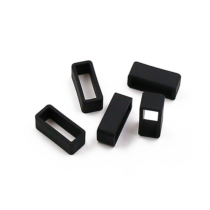 Silicone Strap Loop Movable Ring Strap Loop Watch Accessories Rubber Strap Movable Loop Buckle Rubber Buckle 18 20 22