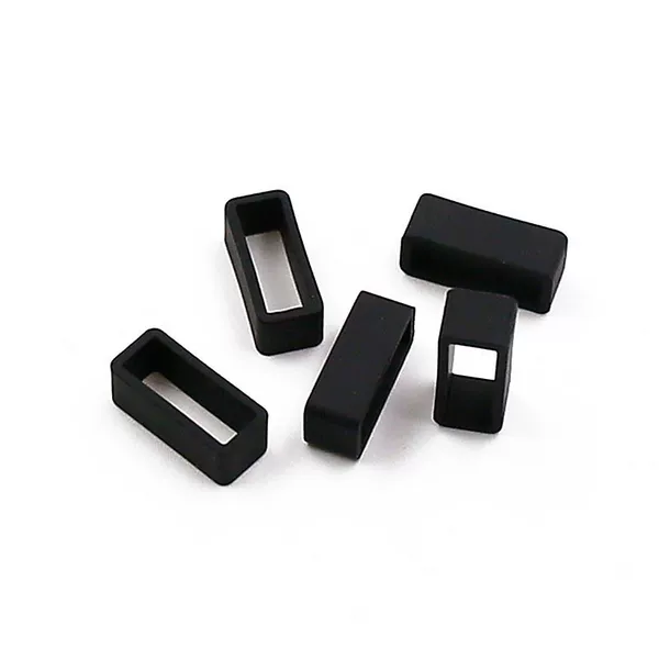 Silicone Strap Loop Movable Ring Strap Loop Watch Accessories Rubber Strap Movable Loop Buckle Rubber Buckle 18 20 22