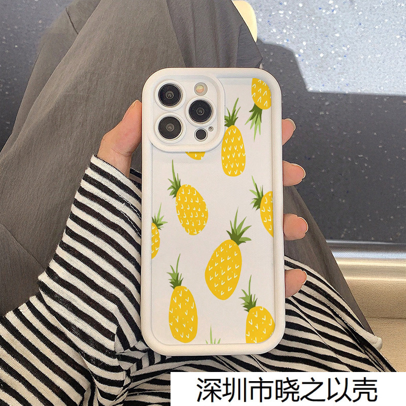 Fruit Pineapple Suitable for Iphonexr/Xs Apple 11/12/13/14/15/16Promax High Bamboo Mobile Phone Case Fruit Pineapple Suitable for Iphonexr/Xs Apple 11/12/13/14/15/16Promax High Bamboo Mobile Phone Case