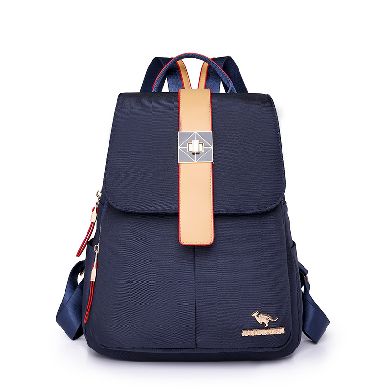 2024 nuevas mujeres ocasionales Oxford tela mochila moda tendencia de gran capacidad al aire libre viaje mochila