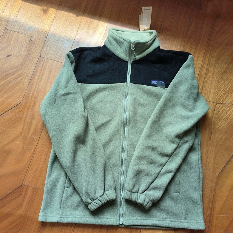 Sudadera clásica de forro polar para comercio exterior, chaqueta holgada informal para parejas.