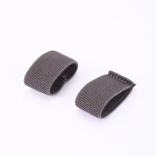 Canvas twill elastic belt loop strap ring loose fit pants belt tail clip woven strap accessory nylon strap small loop