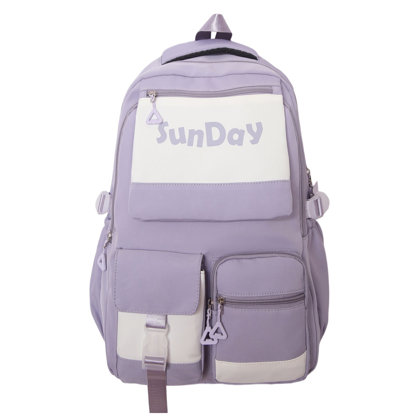 JIAYISTAR nueva mochila de alta capacidad, mochila de bolsillo grueso, mochila de estudiantes de secundaria