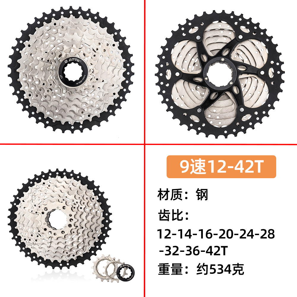 ZTTO bicicleta eléctrica ciclomotor volante 8 velocidades 9 velocidades 10 velocidades 11 velocidades 12 velocidades volante de 12 velocidades fuente transfronteriza