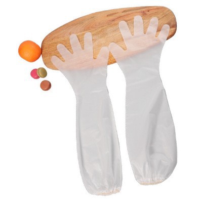 新款家务手套一次性加长加厚家用束口防水食品级厨房洗碗清洁手套