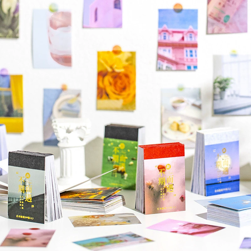 Наклейки с сумеречными бобами Новая серия Encounter INS Свежий ручной счет Материал DIY Декоративные наклейки 8