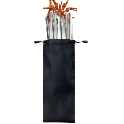 Çadırlar, Nail Aluminum Alloy Cloth Bag - silver-101-cloth-bag