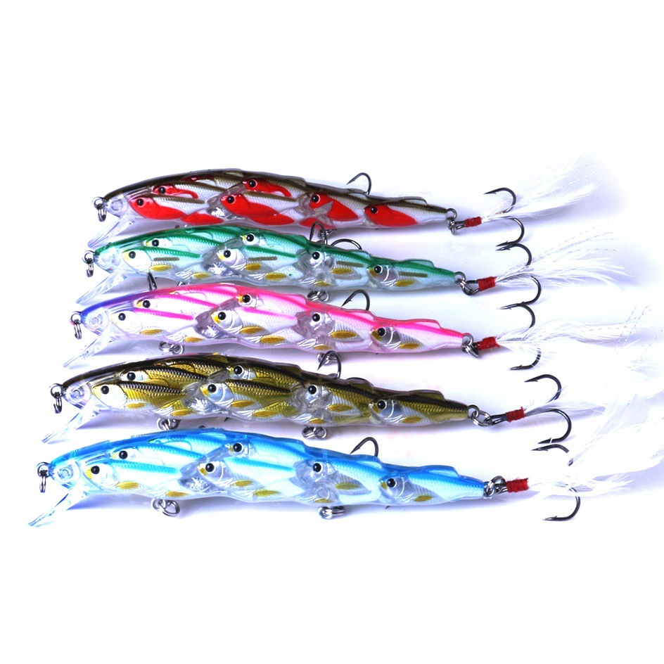 Mino hover Comercio exterior Luya cebo Grupo pescado 15g tiro largo hundimiento lento cebo falso Pesca de Mar arrastre de pesca cebo duro al por mayor MI113