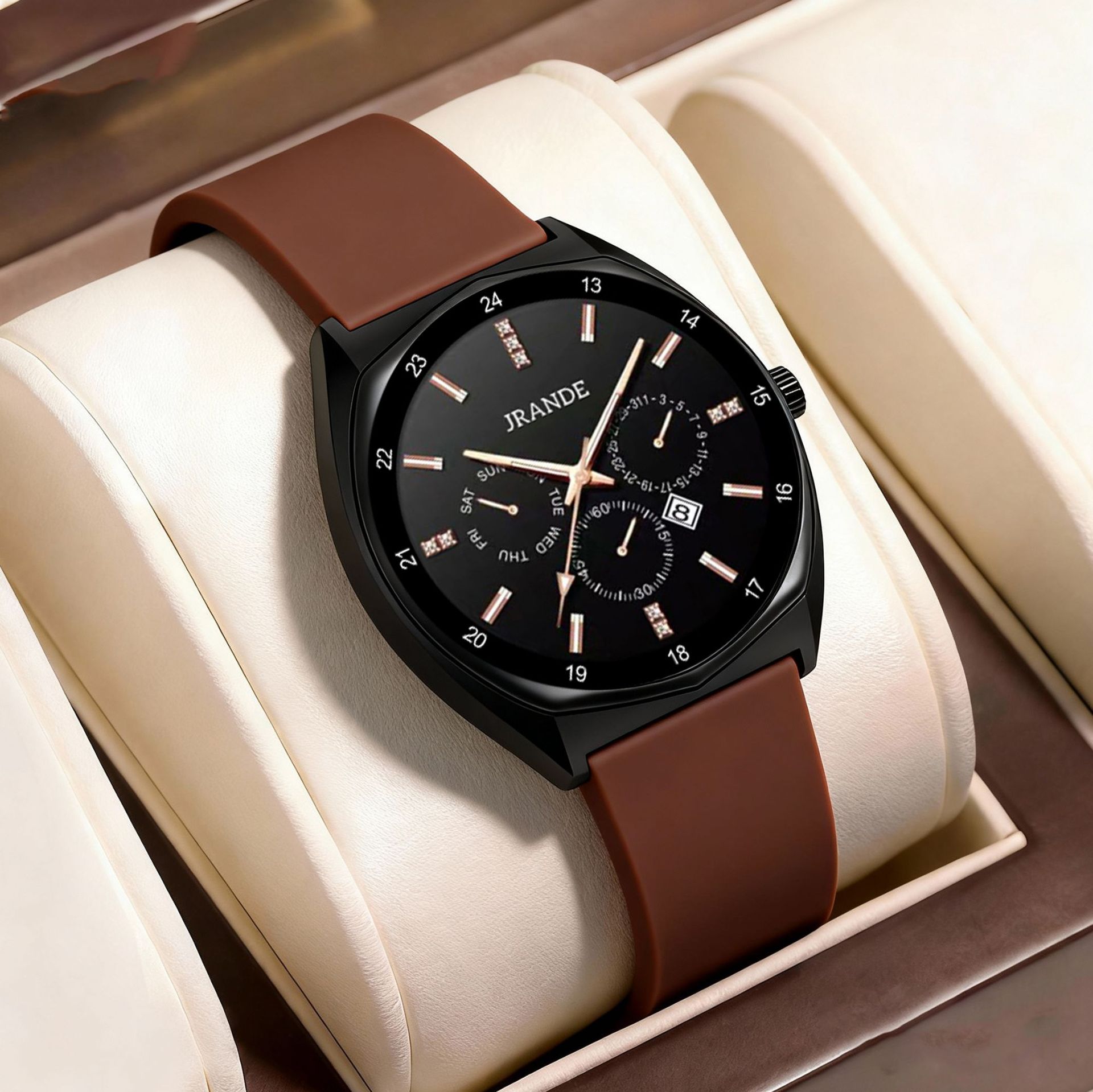 Gelangdi Unisex Decorative Quartz Watch, Popular Model for Men and Women, Cross-Border Supply, Foreign Trade, Can Be Shipped on Behalf of Others